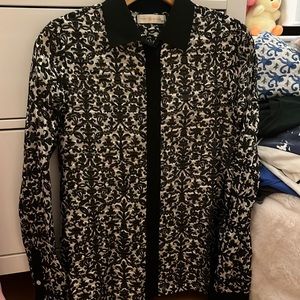 tory burch button up